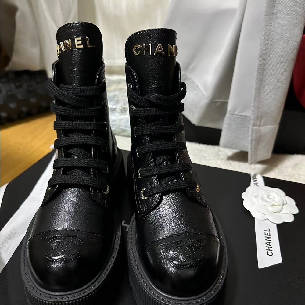 chanel boots